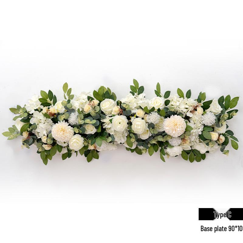 Artificial Floral Row for Wedding Archways and Window Displays