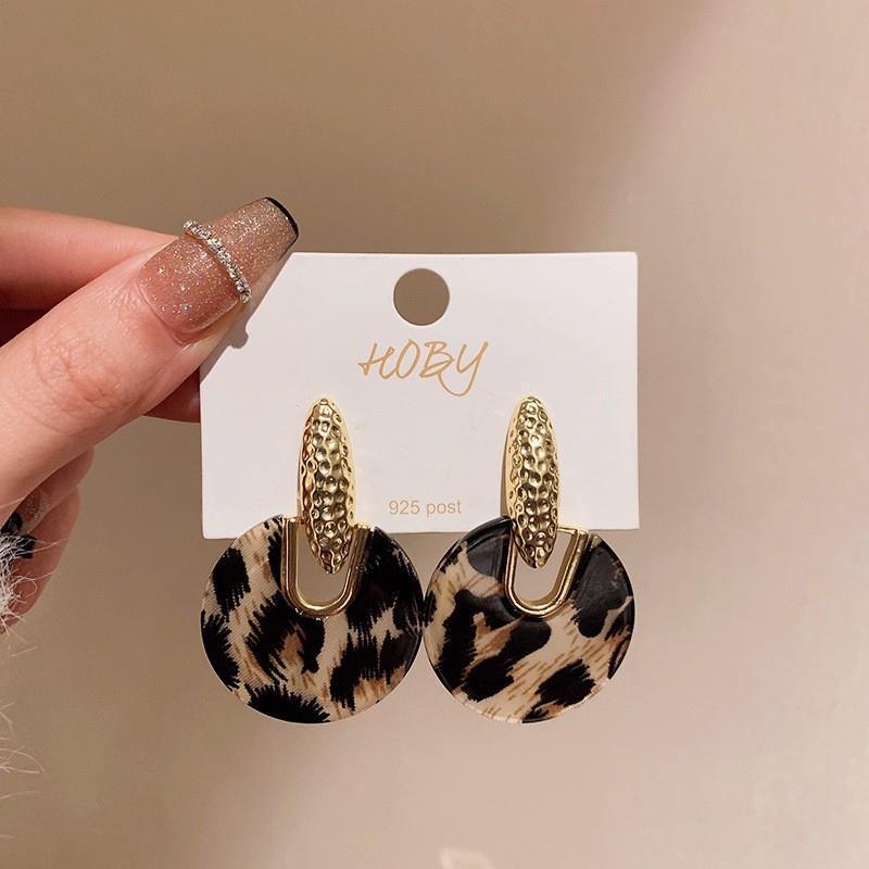 Silver Needle Mori-Style Statement Stud Earrings - High-End European & American Fashion for Women