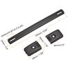 Uxcell Speaker Cabinet Grip Strap Spring Steel Insert Metal End Cap with Buckle Screw 1pc Handle, Type, Handle, Fixing, Black,