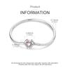 17-20CM Bracelet Women's Bracelets Original 925 Fashion Love Family Zircon DIY Charms Bead Jewelry Party Daily Holiday Gift