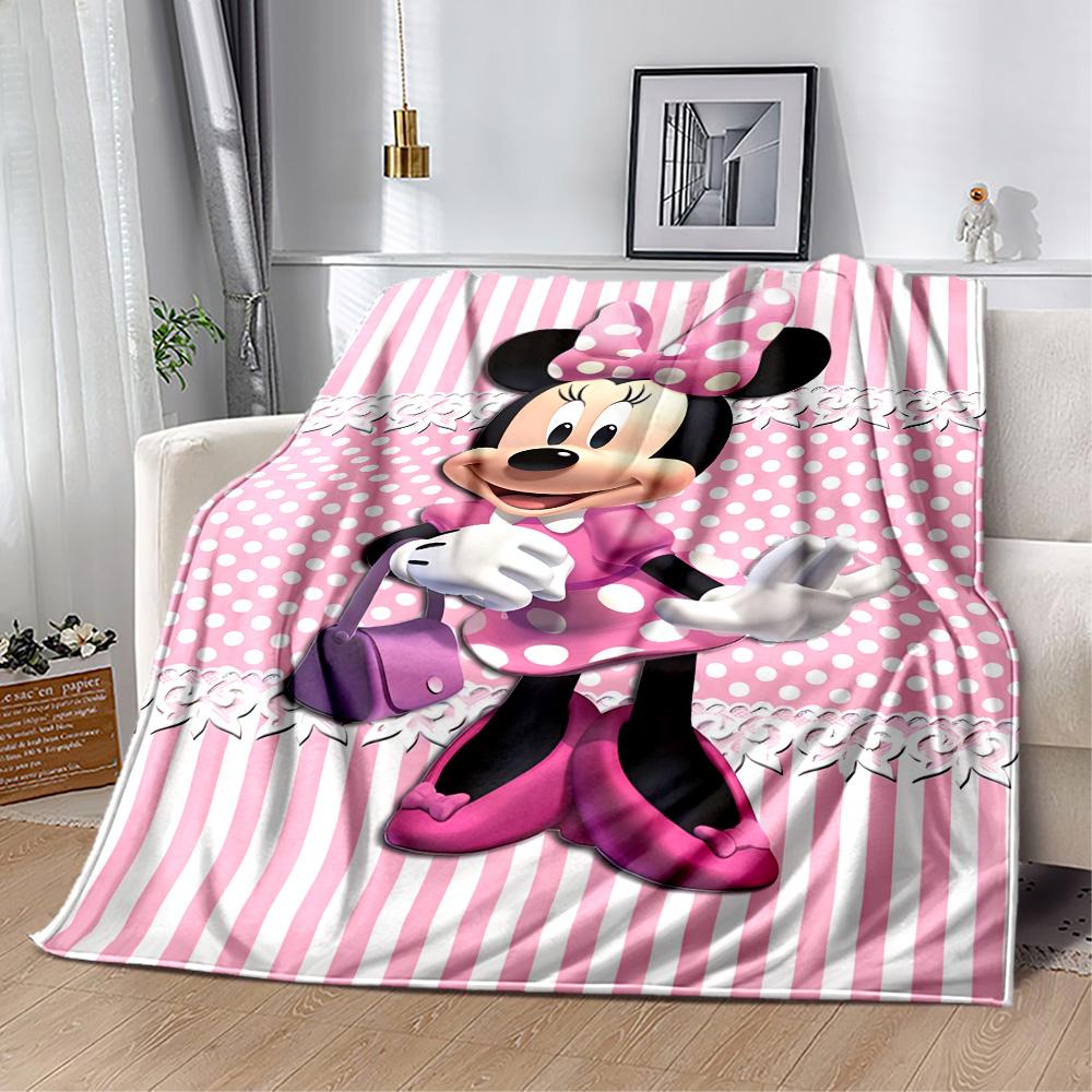 Halloween Disney Friends Blanket Cozy Blanket Versatile Accessory Suitable for Gifting Relatives and Friends Y14
