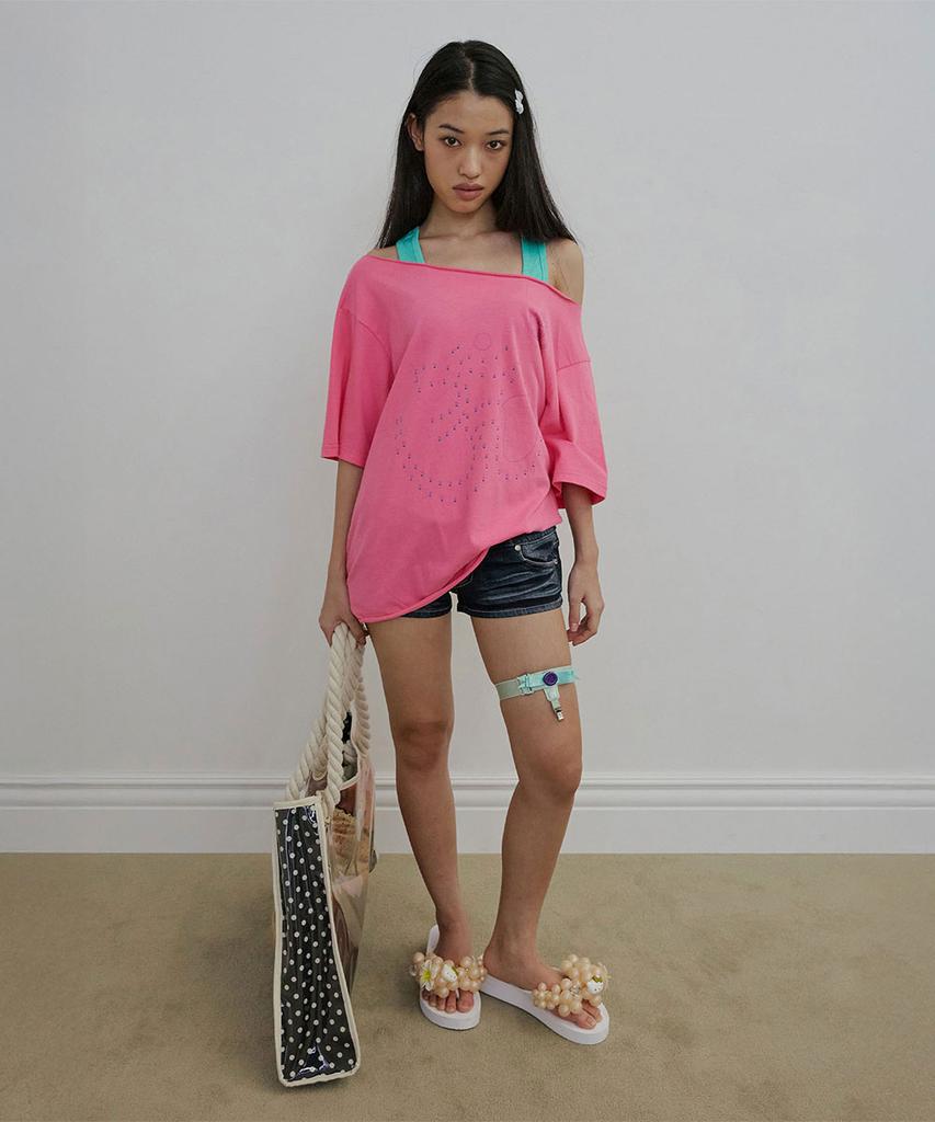 SCULPTOR Point To Om Tee Pink