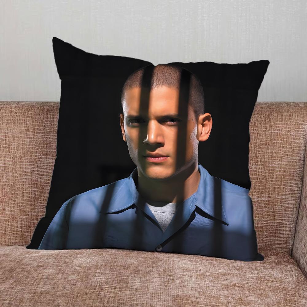W-Wentworth Miller Pillow Case For Home Bedroom Car Office Decoration Living Room Sofa Cushion Cover Suitable