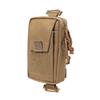 Outdoor Tactical Shoulder Bag with Phone Pouch, Card Holder, Walkie-Talkie Pocket, Compass Pouch, and Accessory Compartments