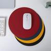 Solid Color Mouse Mat Waterproof Computer Mouse Pad Office Desk Leather Mouse Pad
