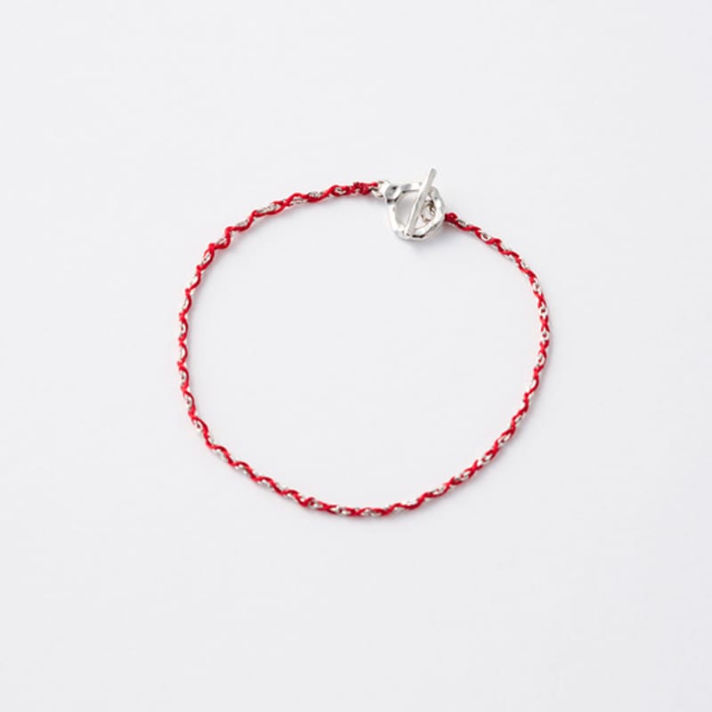 

liersi Edna Slim Knots Chain Bracelet Red