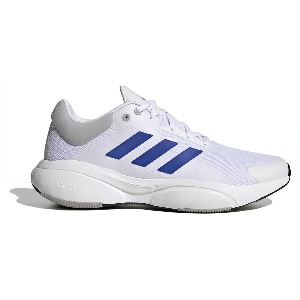 Adidas Response Comfortable Versatile Mesh Synthetic Leather Shock Absorbing Durable Low Top Casual Running Shoes Men sneaker White Blue HP5922