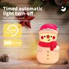 Christmas Decoration Snowman Night Light Plug In, 150V LED Xmas  , Christmas Night Light Decor For Bedroom Bathroom Kitchen Hallway Stairs