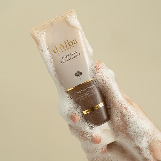 d'Alba Gel Nettoyant Purifiant à la Truffe Blanche 80 ml