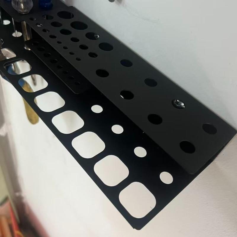 Wall-mounted Screwdriver Organizer Rack Metal Ironwork Tool Storage Holder Stand Drill Bit Utility Organizer Pliers Tools Holder