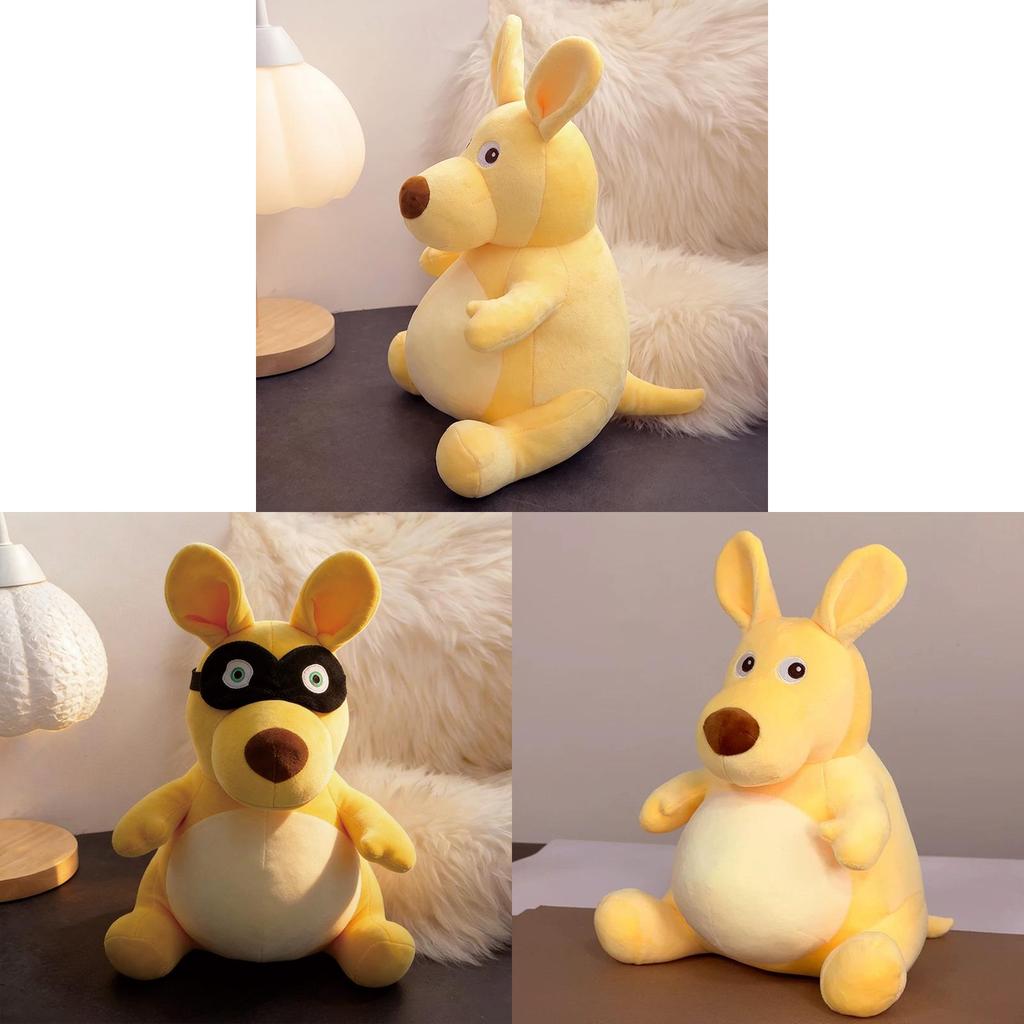 Yellow Plush Mouse Toy With Pp Cotton For Girls Gift And Decor