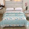 Quilt Comfortable Summer Sleep Brushed Printed Summer  Cool Blanket Skin-friendly Air-conditioning Comforter Bedspread Bed Cover
