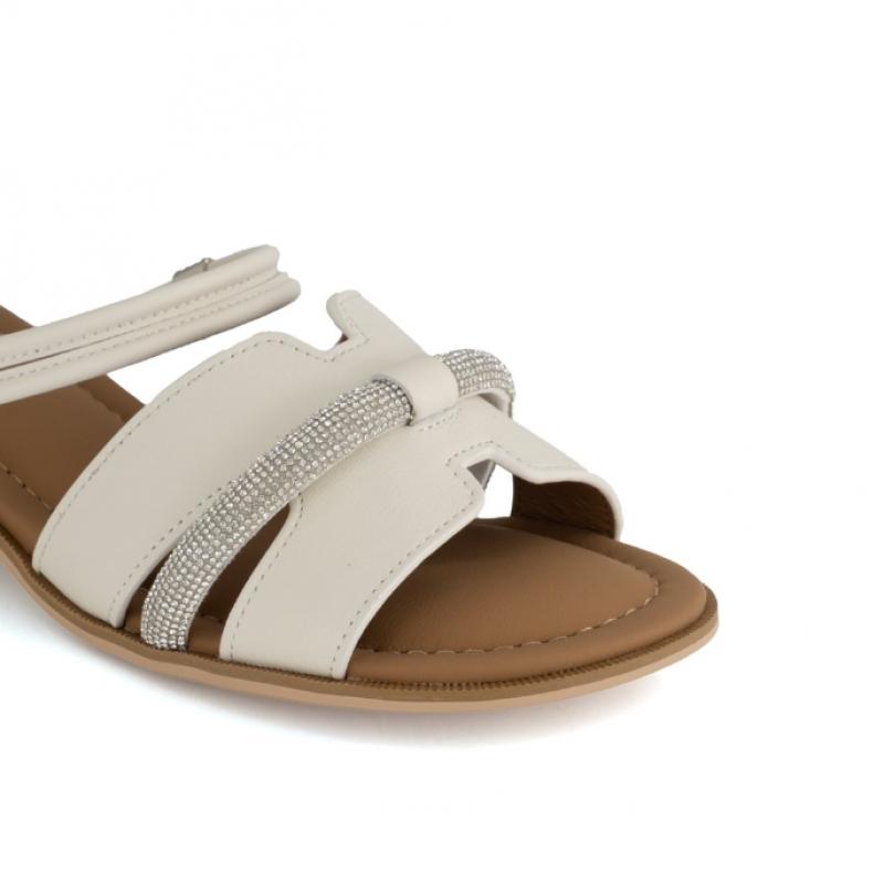 Daks Women 3cm Comfort Two Way Casual Sandals Ivory Drd602ls35