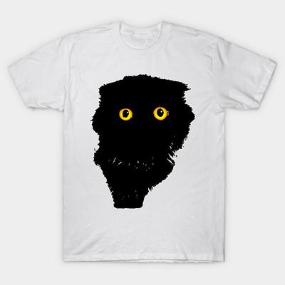 T Shirt Women Black Kitten Harajuku Print Kawaii Tshirt Summer Short Sleeve Female T-Shirt Top Tee