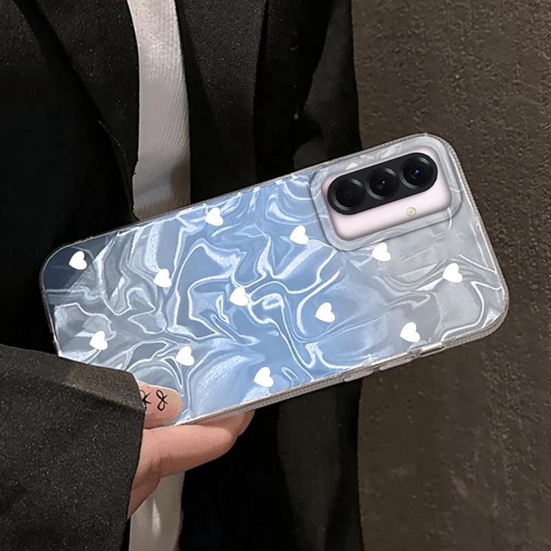 Summer Heart Bow Cherry Girls For Samsung Galaxy A56 A16 A26 A36 A06 A55 A35 A25 A15 A12 A32 A54 S24 S25 S22 S23 FE Fundas Cover