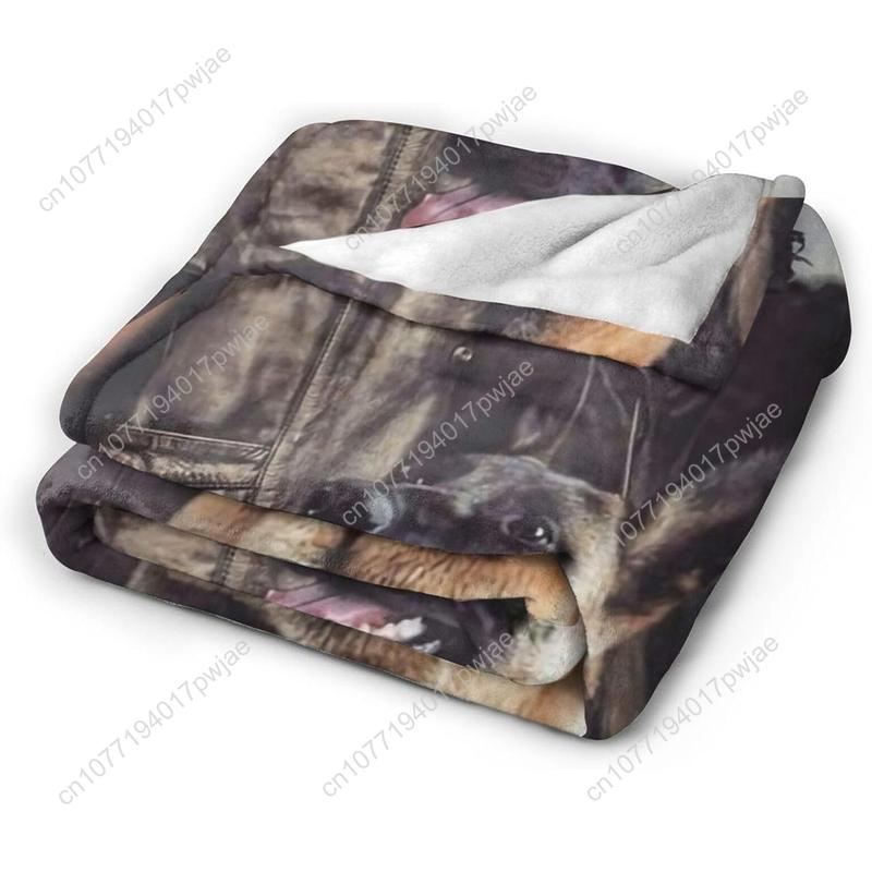 Norman Reedus Blanket Bedding Fleece Blanket Daryl Dixon Soft Throw Blankets Lightweight Anti-Static Blanket Custom blankets