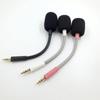 Detachable Game Headset Mic Flexible 3.5mm Gaming Microphone Boom Noise Canceling Universal Game Mic for Razer Barracuda X