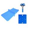 Adjustable Depth Door Hinge Drilling Positionin Jigs Hole Template Suitable for DIYer Enthusiasts Professional Carpentry