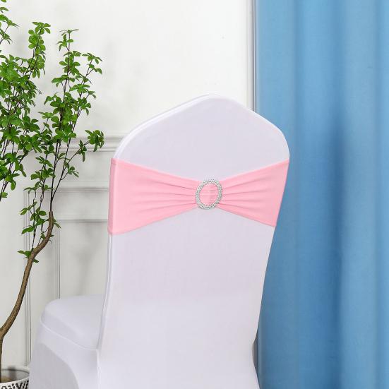 10Pcs Chair Back Flower Elastic Wrinkle-Resistant Chair Cover No-tie Chair Back Sleeve Hotels Weddings Decor