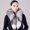 Furry Faux Furs Tail Scarf for Girl Women Winter Neck Warmer Evening Party Scarf Neck Wrap Warm Scarf Dating Collar Scarf
