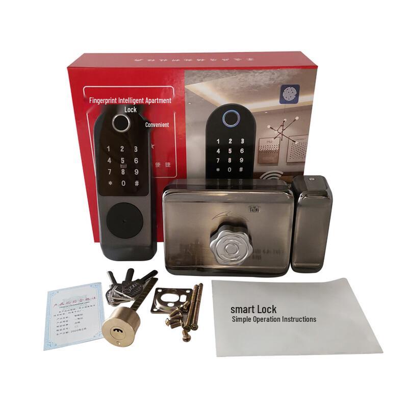 Realand C08 Wire-Free Fingerprint Smart Access Lock CN Plug (adapter Included)