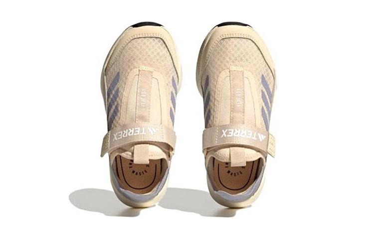 Adidas VOYAGER 21 Cushioning Abrasion Resistant Breathable Low top Outdoor Shoes Purple Kids' HP6196