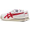 Onitsuka Tiger Corsair EX Cow Leather Cushioning Slip Resistant Lightweight Low top Casual Shoes Unisex White Red 1183A561-100