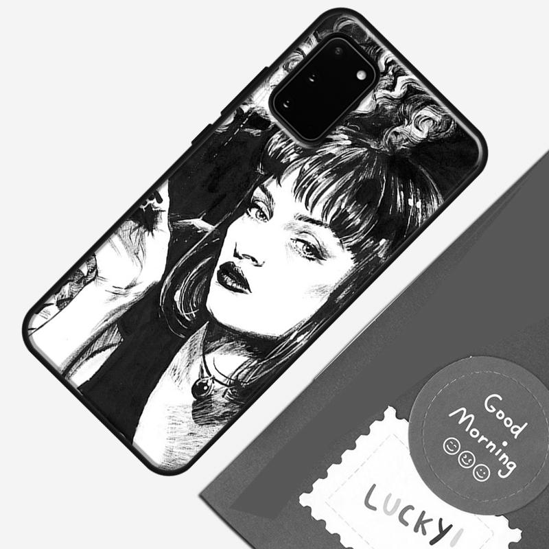Pulp Fiction Dancing Phone Case For Samsung Galaxy S24 S26 Ultra S20 S21 S22 S23 S25 Plus S10 S25 FE Cover Shell
