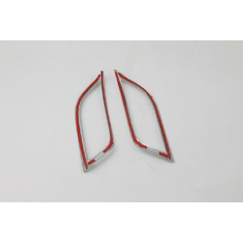 ABS Chrome Rear Fog Light Cover Trim for 2017- JEEP Compass Foglights Trims