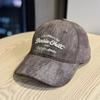 High quality American three-dimensional letter embroidered baseball cap for men and women couples autumn and winter versatile cap casual hat tide