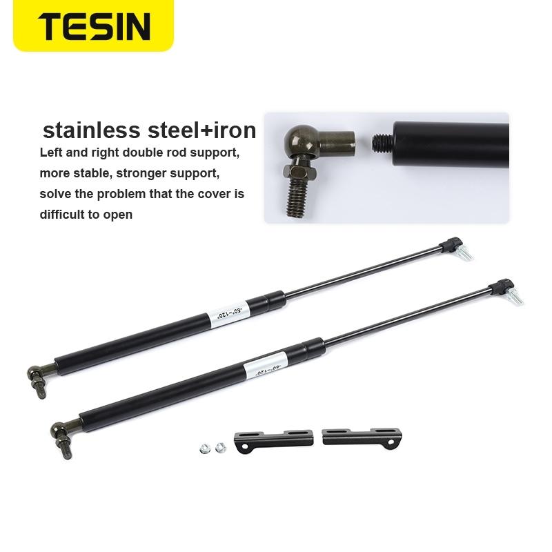 TESIN Car Hood Lift Support Arms Gas Spring Struts Hydraulic Damper Rods Bracket for Suzuki Jimny 2012 2013 2014 2015 2016 2017