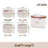 Portable 304 Stainless Steel Heated Insulated Lunch Box Set