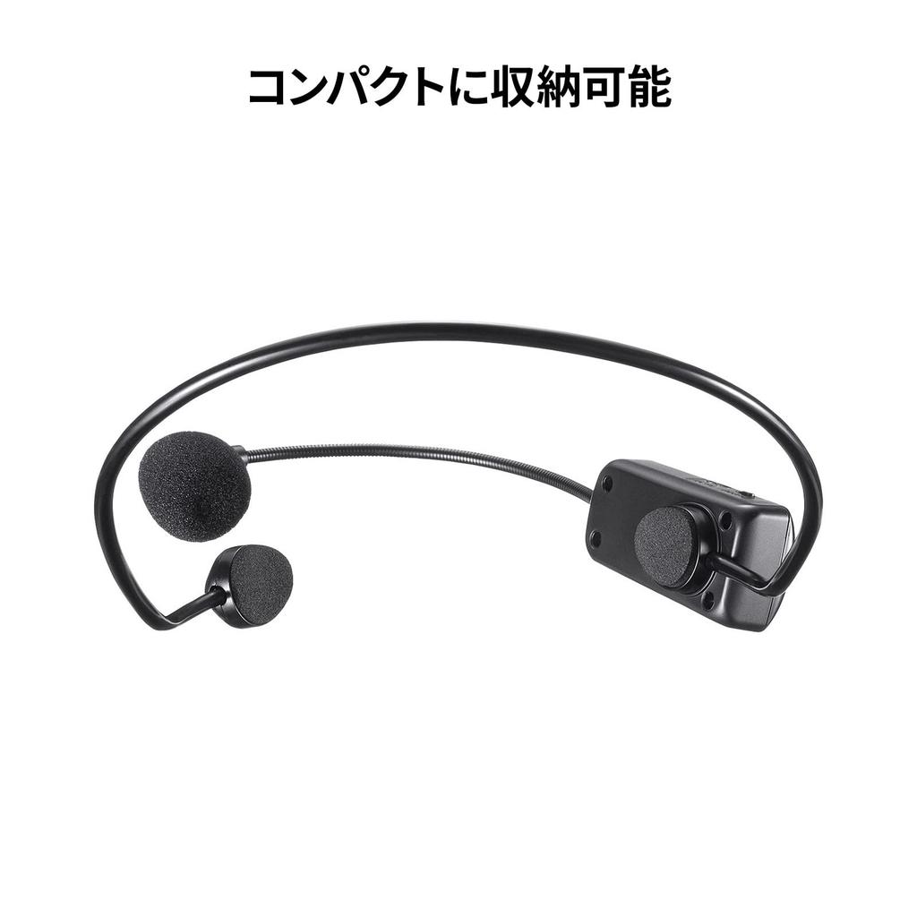 Sanwa Supply Wireless Headphone (for MM-SPAMP15) MM-SPAMP15WHM