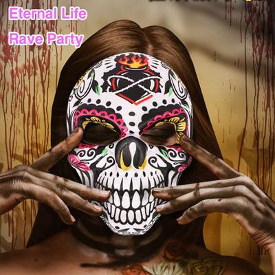 Adult Halloween Skull Mask Full Face Novelty Cosplay Mask DIY Day of The Dead Masks