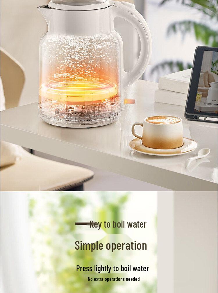 Supor SW-20S86A Electric Kettle: 2L 316L Stainless Steel Large Capacity Water Heater