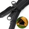 10# Pryskyřičný zip Náhradní opravná sada pro spací pytle Stanový zámek Dlouhý zip Otevřený konec Oboustranný jezddec 60-400 cm