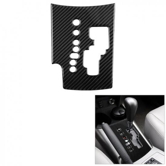 For Toyota RAV4 2006-2012 Carbon Fiber Interior Gear Shift Panel Cover Trim