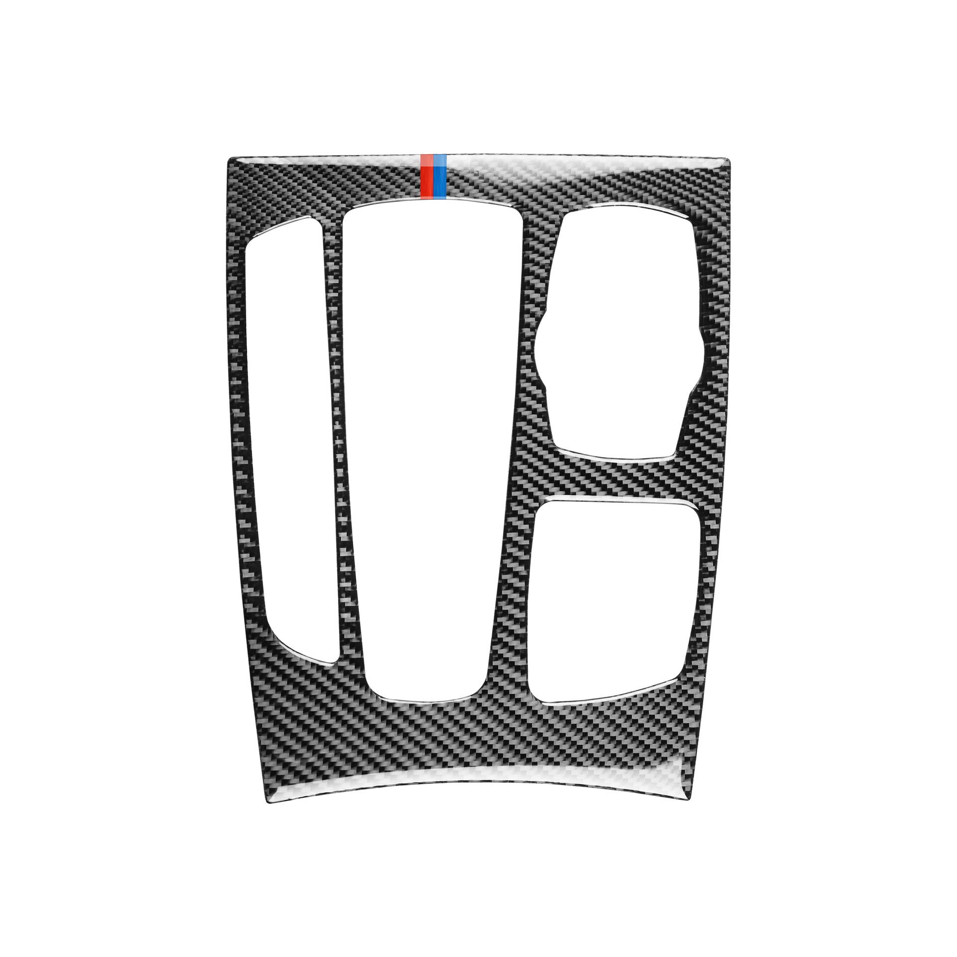 

BMW X5/X6 F15/F16 Carbon Fiber Shift Panel Cover: Stylish Center Console Accessory