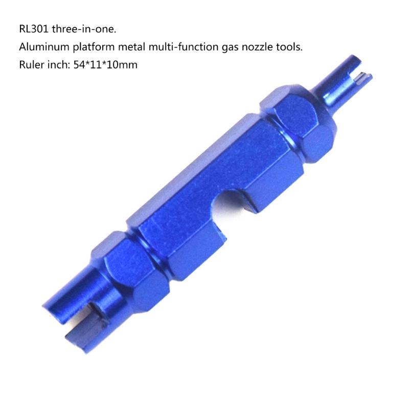Valves Cores Remover Valves Extender Tire Repair Tool for Schrader and Presta Valves Easy Inner Tube Maintenances Tool