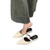 Summer New Style Women's Spring Summer Pointed Toe Women's Slippers Fashion Shallow Party Dress Ladies Flats Slides Shoes