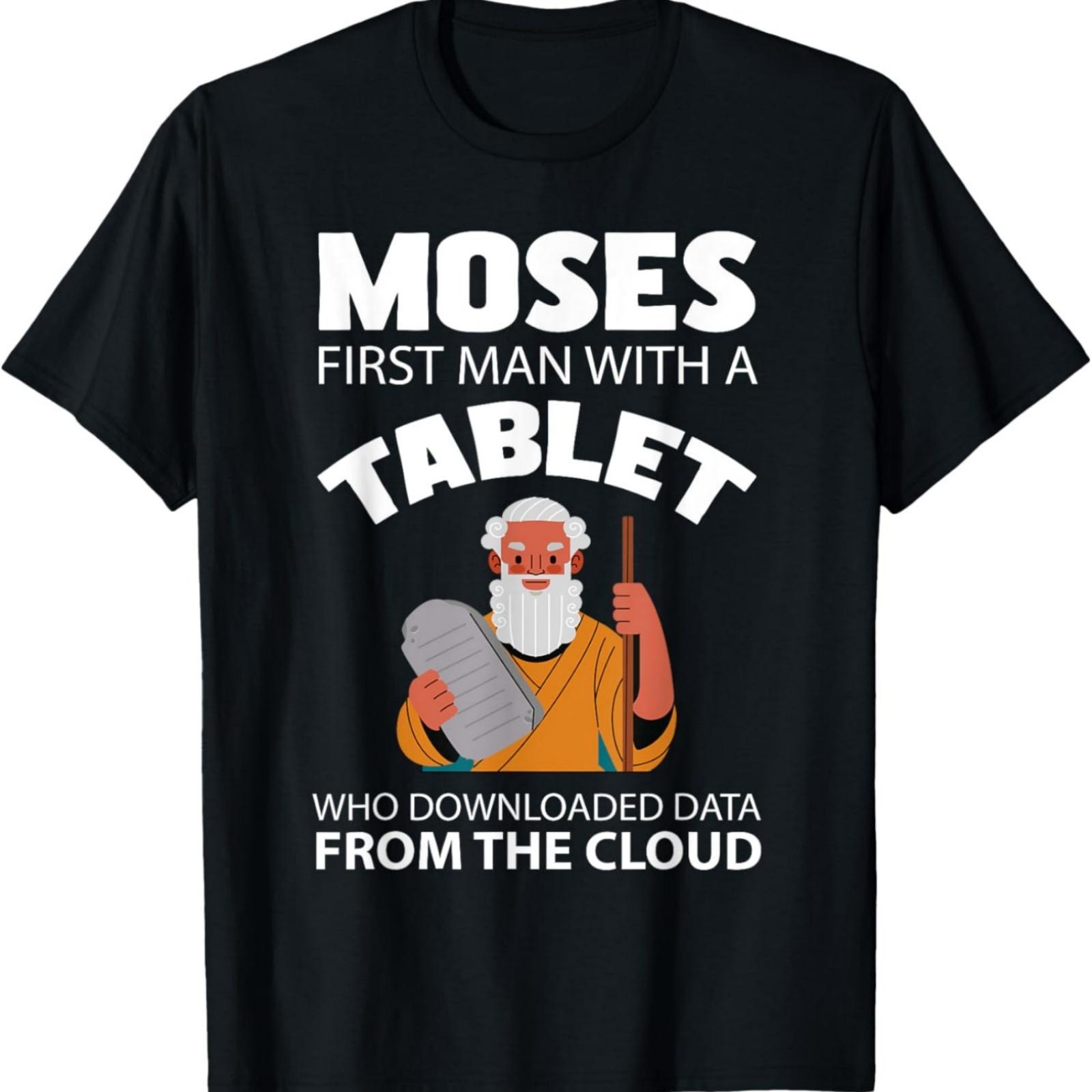 Еврейская Пасха Моисей Планшет Облако Данных Футболка XXXXXL разноцветный