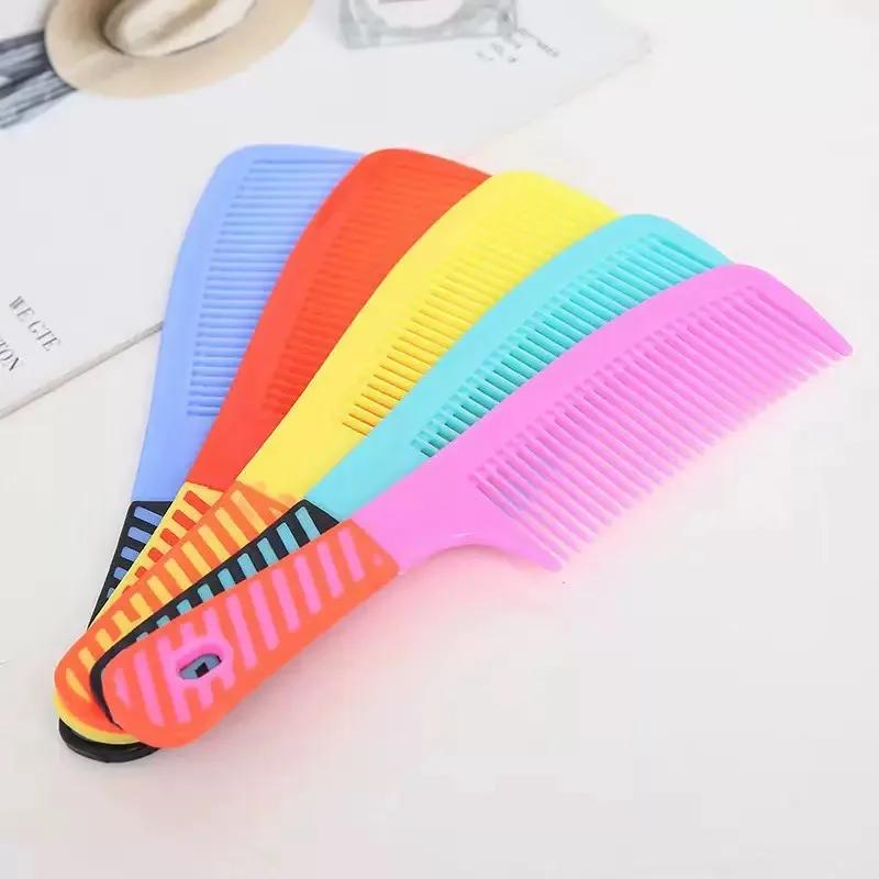 5pcs/ Hair Comb Set, Vibrant Plastic Hair Comb Set, Durable Plastic Comb Teeth Suitable for Ordinary Hair
