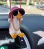 Car-Mounted Swing Duck Pendant - Trendy Yellow Cartoon Decor