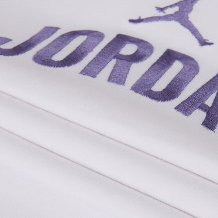 Jordan Soft Comfortable Round Neck Short Sleeve T-Shirt Kids Tops IO2495-100