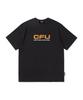 Keulitikeolpeullegseu Cfu Square Logo Short Sleeve T-Shirt Black/Yellow