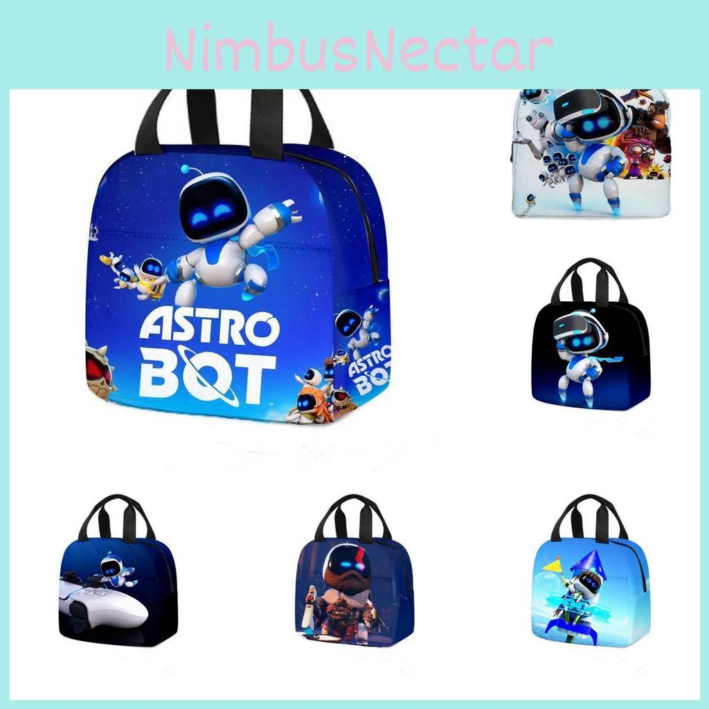 3d Universe Robot Astro Bot Handbag Insulated Bag Cooler Capacity Bags Lunch