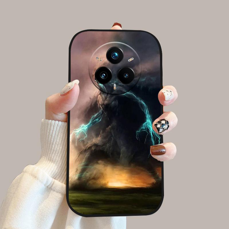 Fashion Case For Oppo Realme 14 Pro Soft Silicone TPU Phone Bumper Shells For Realme14 Pro Capa RMX5056 Protective Fundas Cover