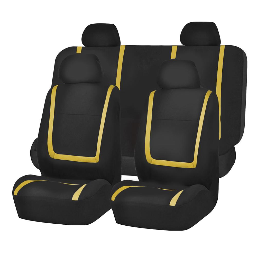 8 Color Universal Car Seat Cover Polyester Fabric Protect Seat Cushion Auto Interior For Lada For Kia For Renault For Ford