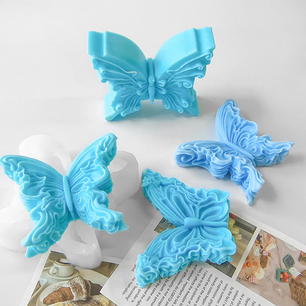 Elegant Butterfly  Candle Making Mould High Quality Silicone Mold for Butterfly Aromatherapy Candle for Lovers