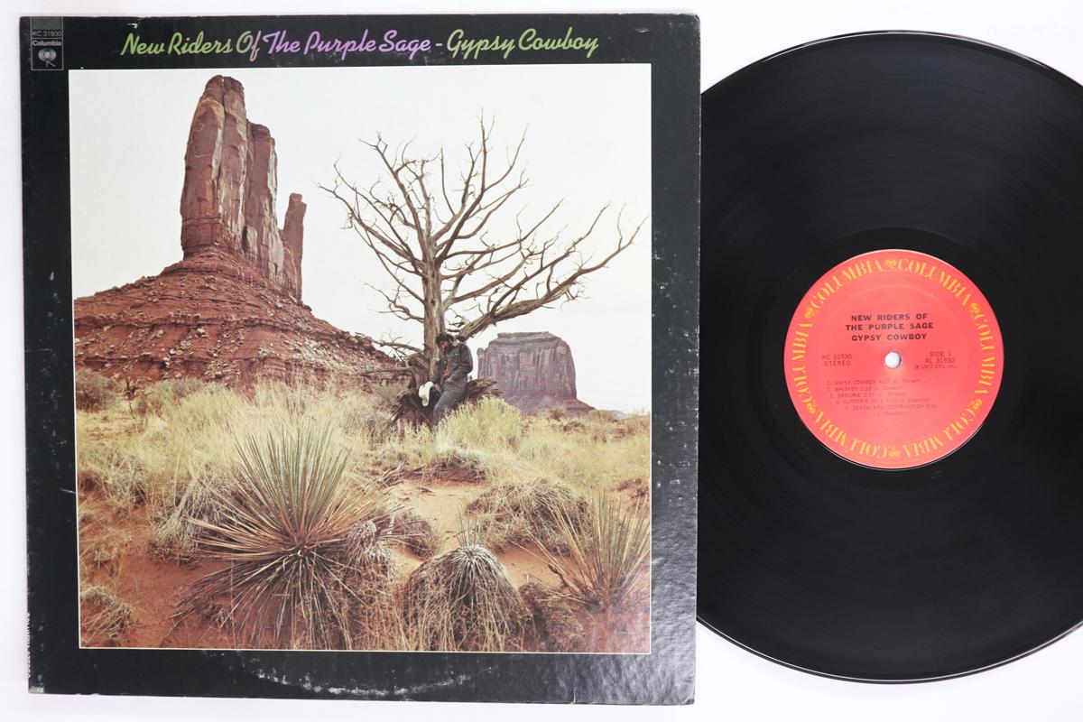 LP Record NEW RIDERS OF THE PURPLE SAGE  Gypsy Cowboy KC31930 COLUMBIA 1972 US Rock Used
